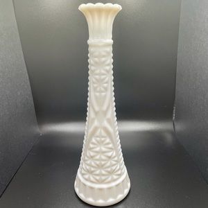 Vintage Milk Glass Vase